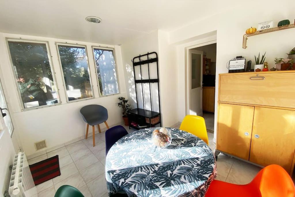 Maison Avec Jardin Et Jacuzzi Proche Polytechnique Palaiseau Luaran gambar